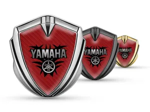 Yamaha Abzeichen Selbstklebend Renn Look Hochwertig